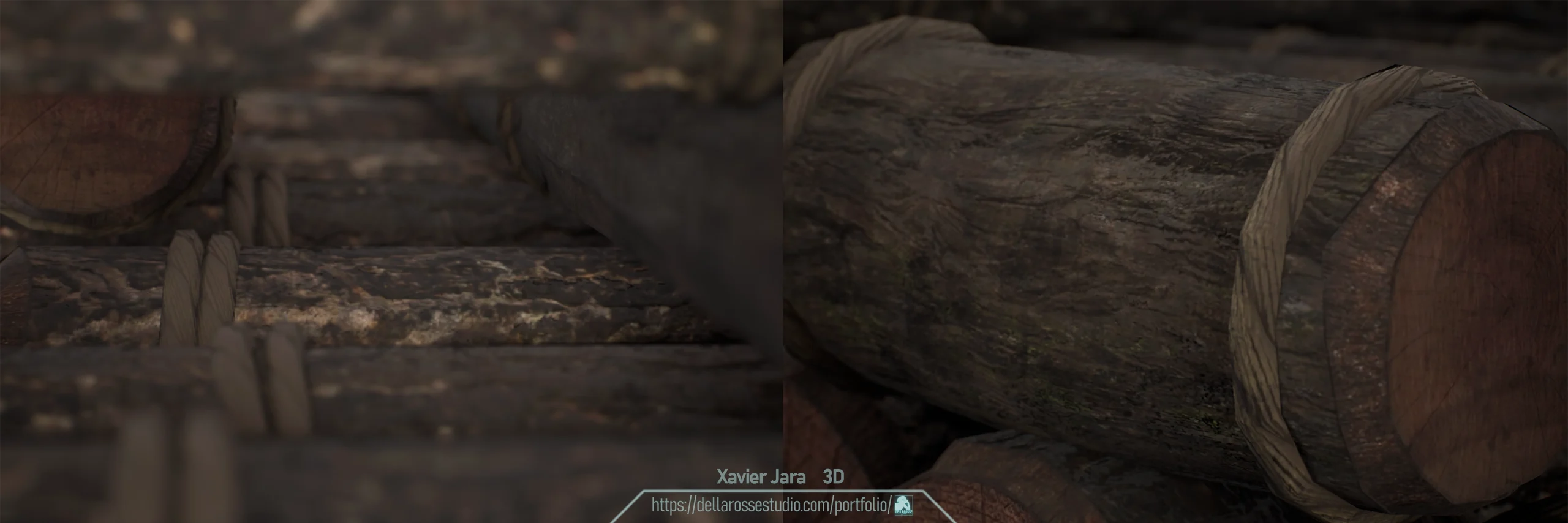 3D model Raft Details 03