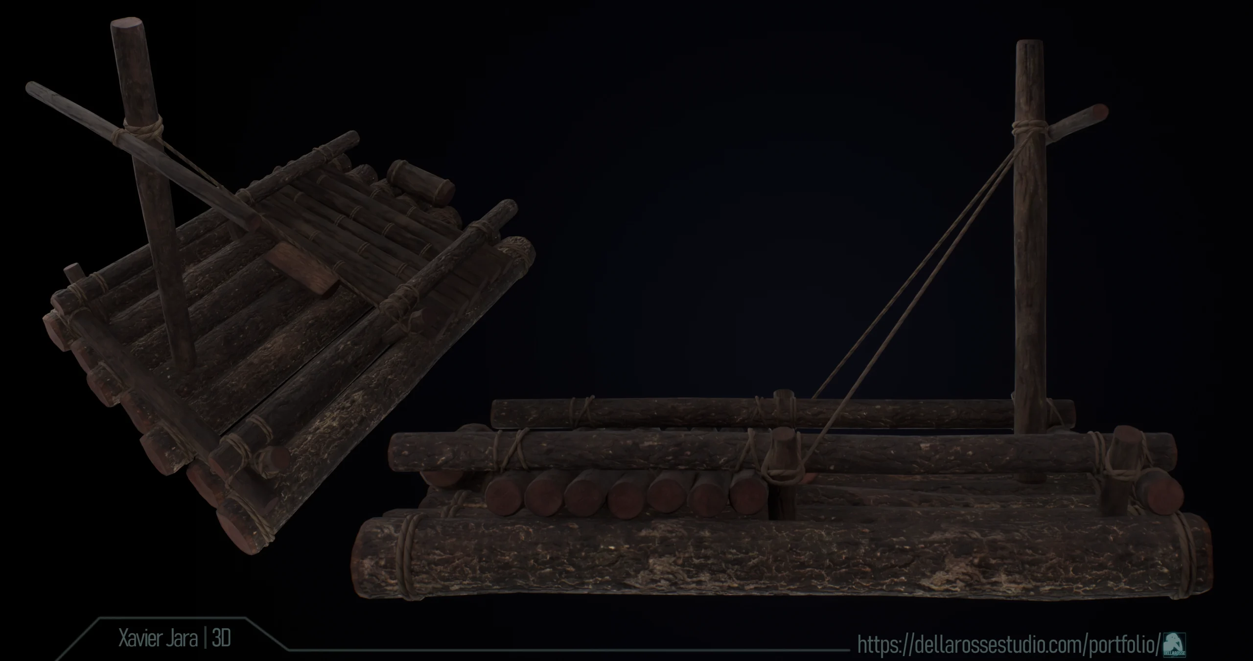 3D model Raft 01
