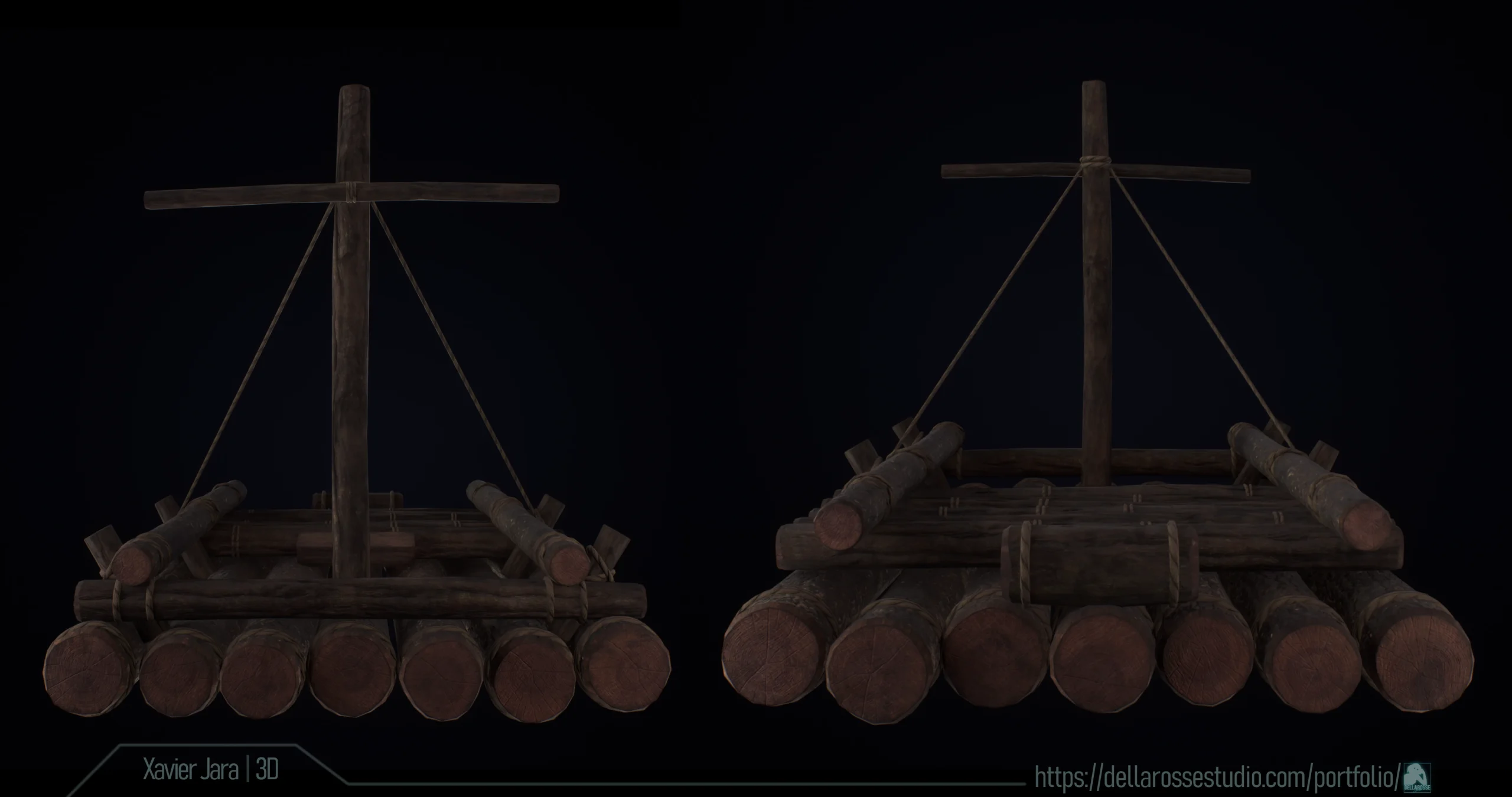 3D model Raft 03
