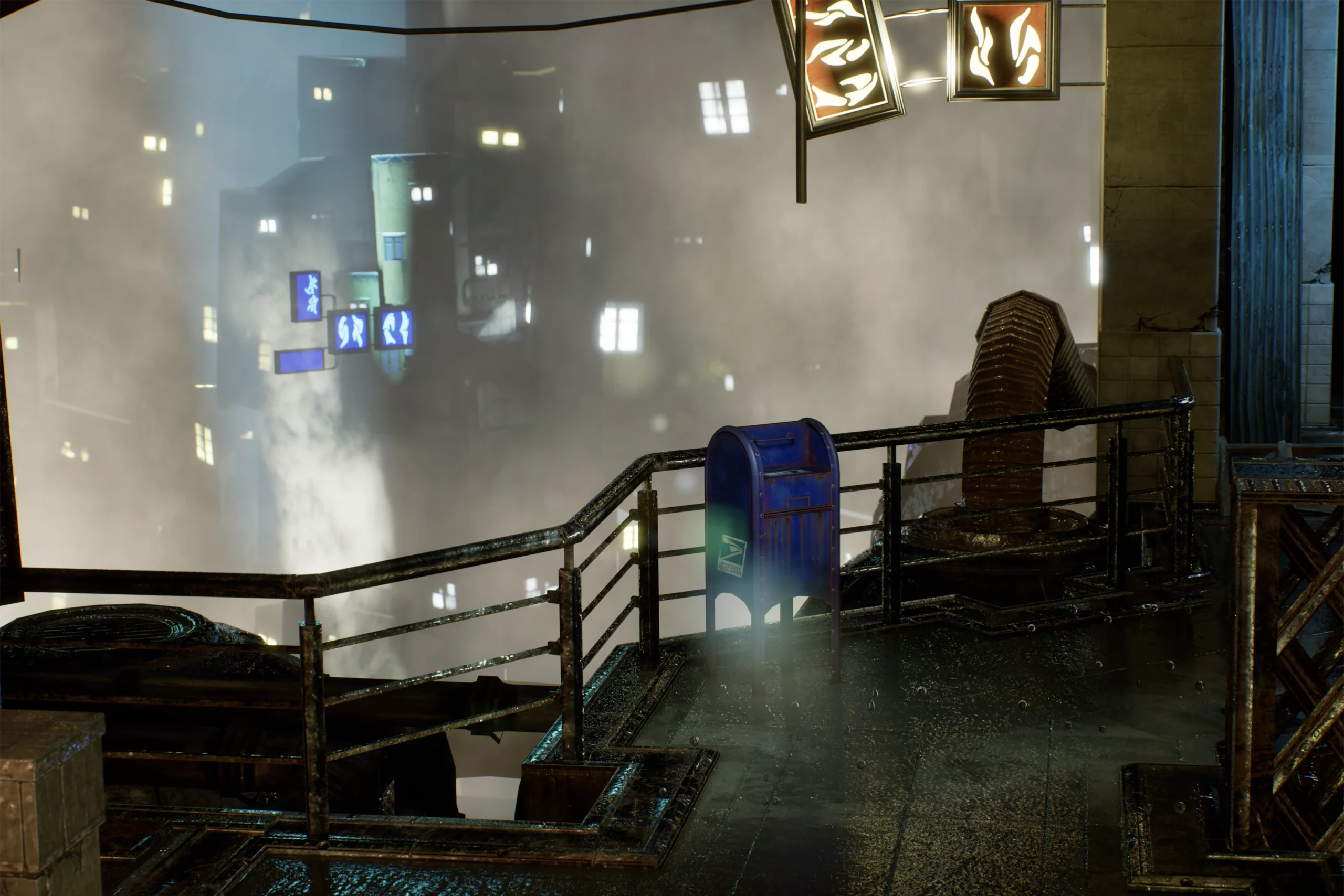 3D model Mailbox enviroment