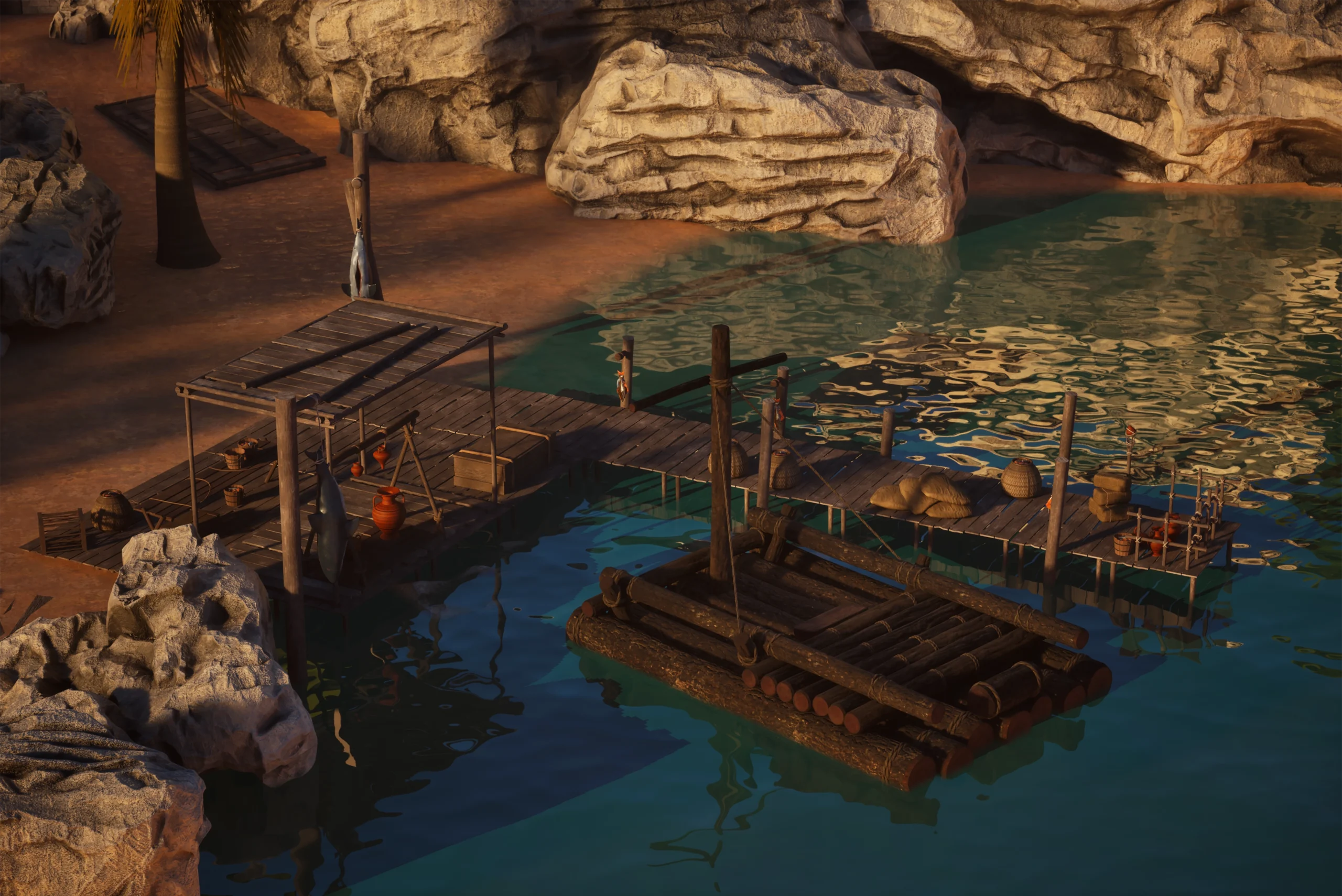 3D model Raft enviroment